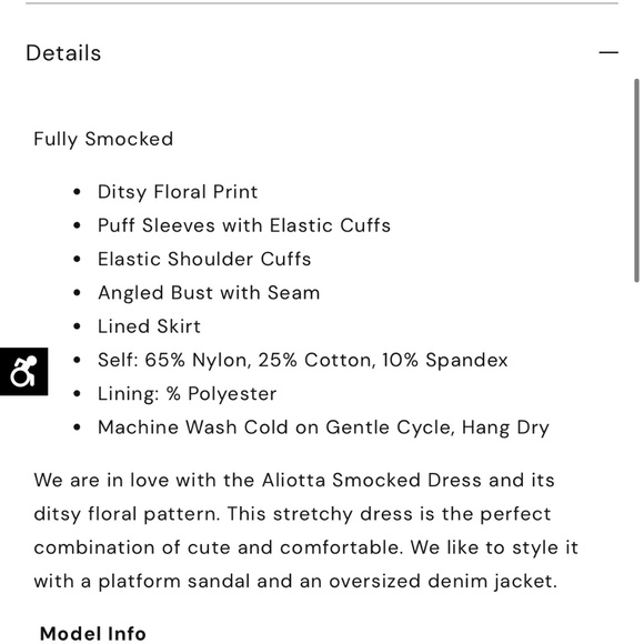 Bohme floral dress - Picture 6 of 6